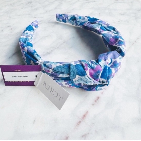 J. Crew Liberty Print Knot headband main image 4